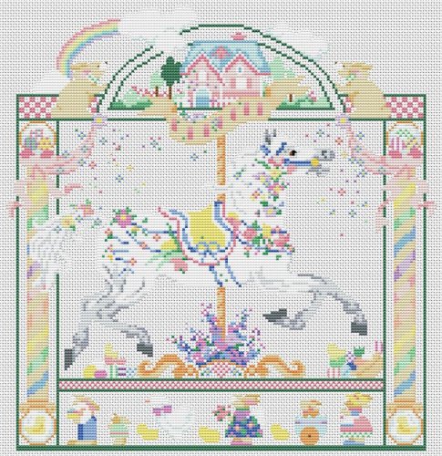 (image for) Eggstra Special April Carousel Horse